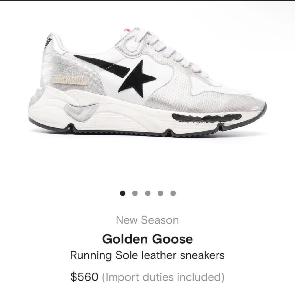 Golden goose running sneakers